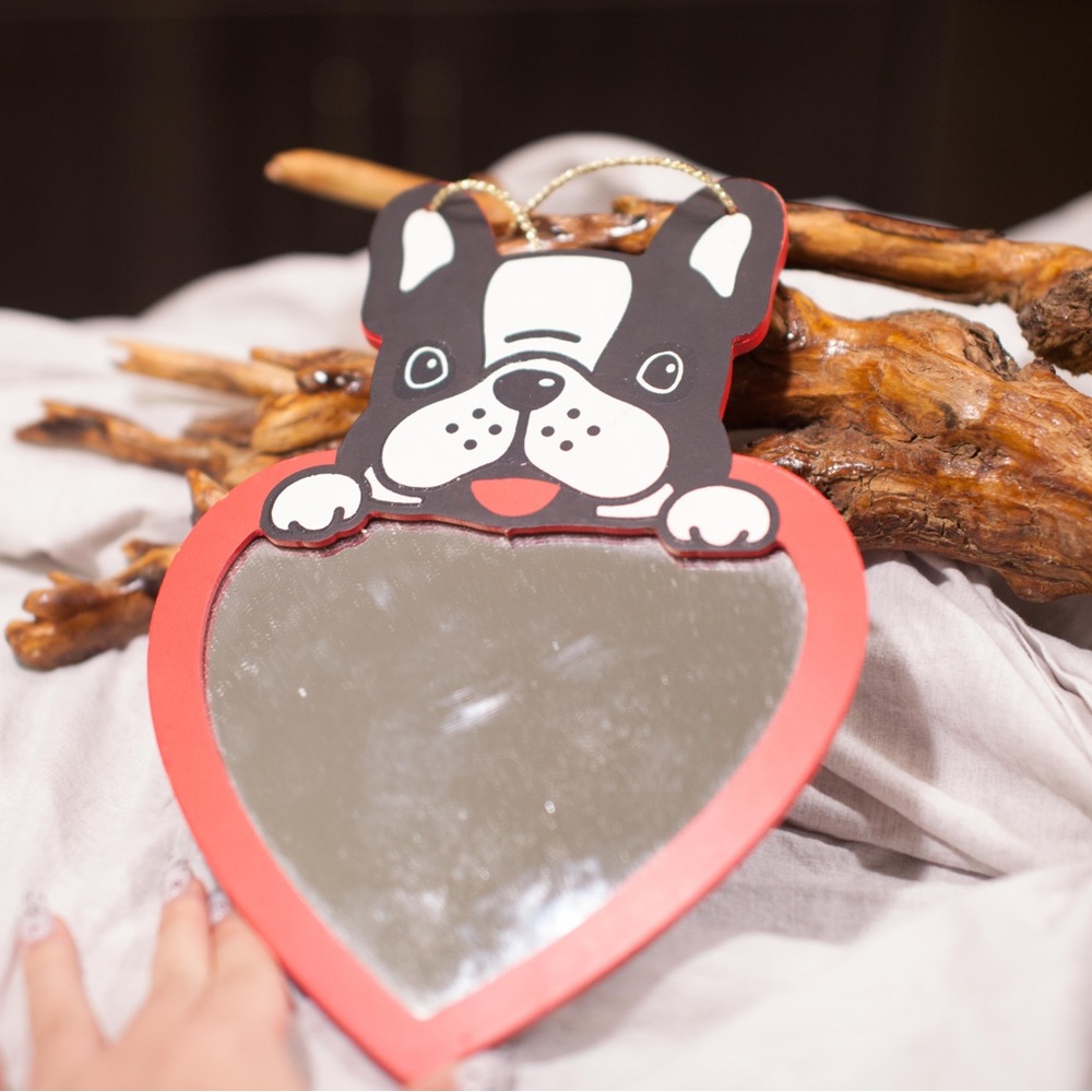Boston Terrier Dog Mirror